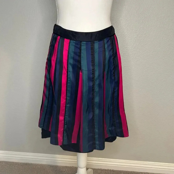 Marc Jacobs Y2k silk blend pleated skirt size 2 - Picture 1 of 7